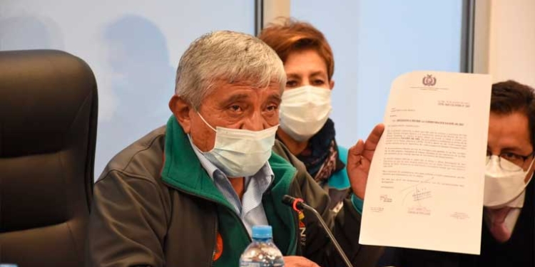 El alcalde de La Paz, Iván Arias