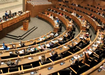 El pleno de la Asamblea Legislativa Plurinacional (ALP)