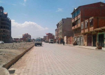 Avenida Tihuanacu de la ciudad de El Alto  | Foto: RRSS