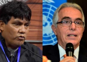 Diputado Héctor Arce y Diego García-Sayán.