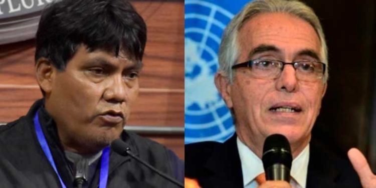 Diputado Héctor Arce y Diego García-Sayán.