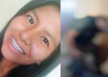 La joven que había sido reportada como desaparecida. Foto: RRSS