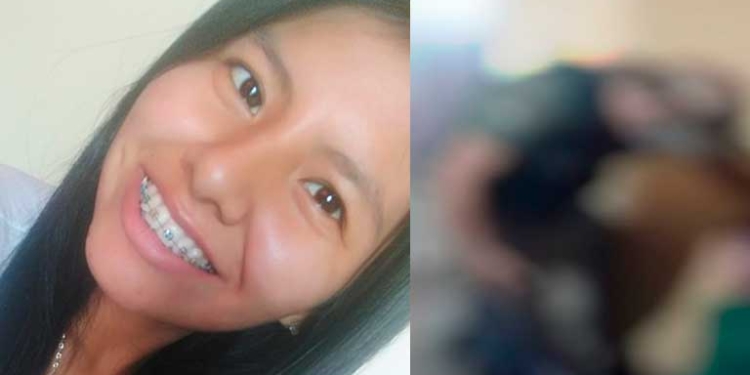La joven que había sido reportada como desaparecida. Foto: RRSS