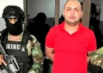 Misael Nallar, principal acusado en la muerte de los tres policías. Foto: RRSS
