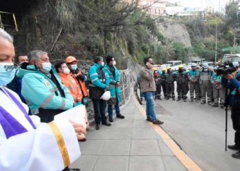 Arias agradece a Dios por no haber víctimas fatales a tiempo de reabrir Av. Del Libertador
