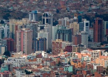 Centro de la ciudad de La Paz