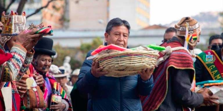 Choquehuanca recomienda no comer carne, beber alcohol y tener sexo 40 días antes del Año Nuevo Aymara