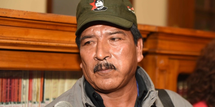 El vicepresidente del MAS, Gerardo García