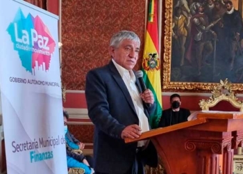 Alcalde de La Paz,  Iván Arias