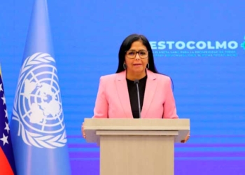 Vicepresidenta Delcy Rodríguez. /Cortesía