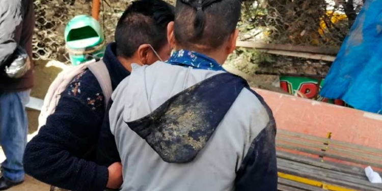 El joven que denunció el caso.