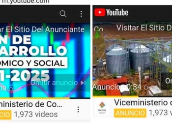 Gobierno de Arce contrató este año publicidad y monitoreo en RRSS por Bs 7,1 millones