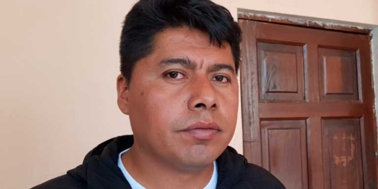 Freddy Machicado, presidente de Adepcoca. Foto: ANF