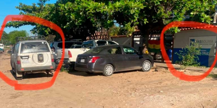 El diputado mostró esta imagen de uno de los vehículos. Foto: Diputado Guiteras