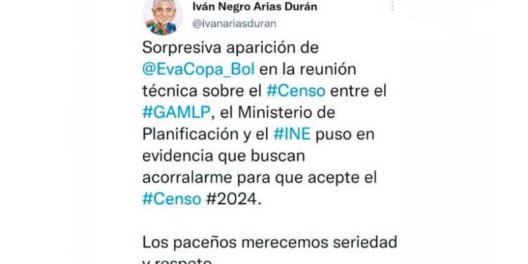 Tweet de Arias critica a Copa, pero después dijo que fue “hackeado”