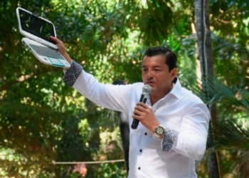 El alcalde de Santa Cruz, Jhonny Fernández