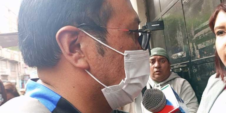 Hugo Rodríguez, esposo de la exalcaldesa de El Alto, Soledad Chapetón