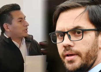 El jefe de bancada del MAS, Gualberto Arispe, se refirió al ministro de Gobierno, Eduardo Del Castillo, como “k’olo” y “cabrón”.