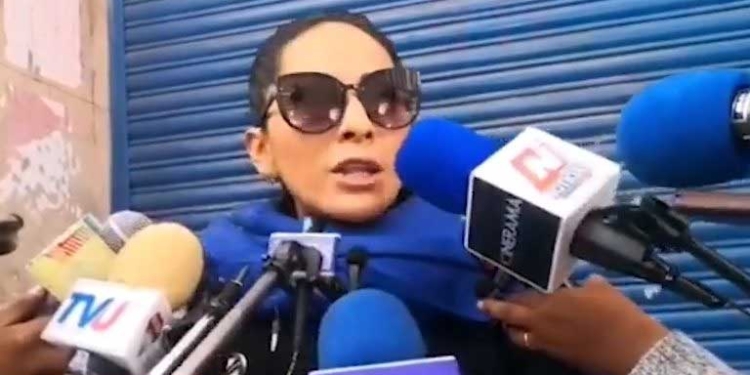 La concejala del Movimiento Al Socialismo (MAS), Wilma Alanoca