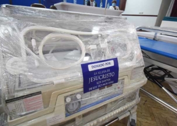 Equipos médicos donados por la Iglesia Mormona