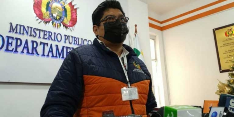 Fiscal Omar Mejillones |  Foto: Ministerio Público de La Paz