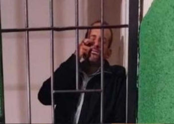 Fernando Camacho en celdas de la FELCC