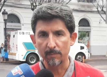 El presidente del Comité Cívico Departamental de Tarija, Adrián Ávila | Foto: La Voz de Tarija