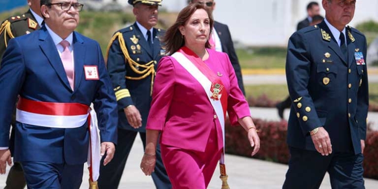 La presidenta de Perú, Dina Boluarte - PRESIDENCIA DE PERÚ