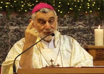 Arzobispo Emérito de Santa Cruz, monseñor Sergio Gualberti, Foto/captura