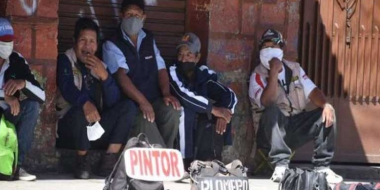 Gonzalo Chávez dijo que el 80% de la población tiene un trabajo informal.
