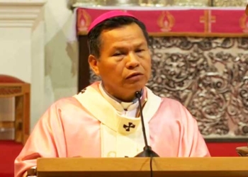 Monseñor René Leigue, arzobispo de Santa Cruz. Foto/captura