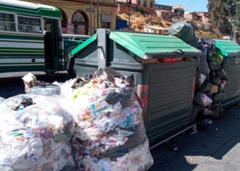 Se generan alrededor de 600 toneladas diarias, según informe del  municipio paceño