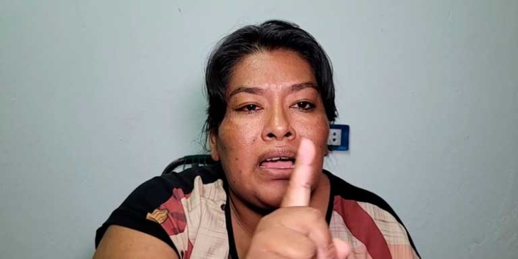 Madre del menor fallecido, Valery Vanessa Vásquez | Foto: El Gran Chaco
