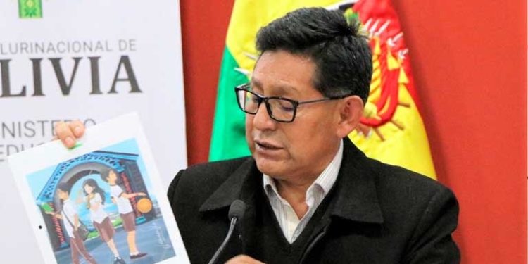 El ministro de Educación, Edgar Pary