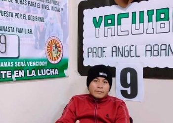 Maestros urbanos de Yacuiba cumplen 10 días de huelga de hambre en La Paz