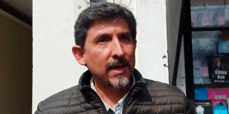 El presidente del Comité Cívico de Tarija, Adrián Ávila | Foto: El Andaluz