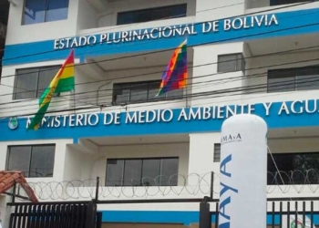 Edificio del Ministerio de Medio Ambiente y Aguas en Santa Cruz