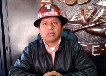 Juan Carlos Guarachi de la COB