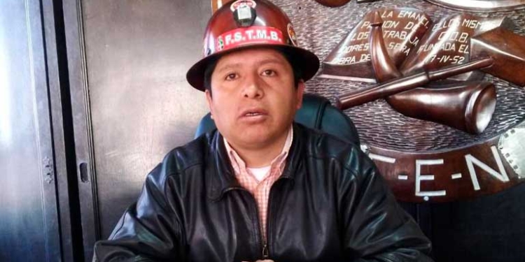 Juan Carlos Guarachi de la COB