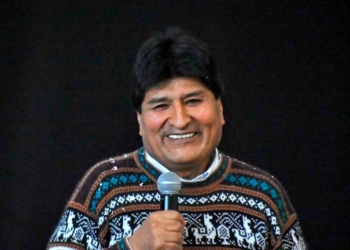 El expresidente y jefe del Movimiento al Socialismo (MAS), Evo Morales