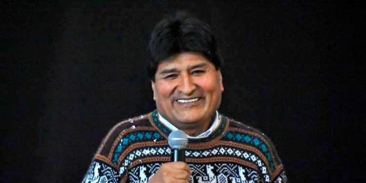 El expresidente y jefe del Movimiento al Socialismo (MAS), Evo Morales