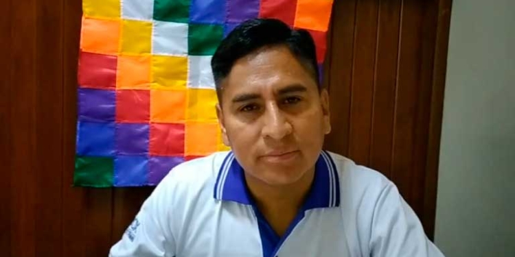 El concejal del Movimiento Al Socialismo Joel Flores