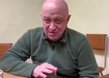 El líder de la organización de mercenarios Grupo Wagner, Yevyeni Prigozhin