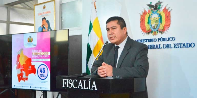 director de la Fiscalía Especializada en Delitos Contra la Vida, Sergio Fajardo