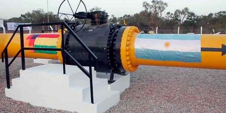 El ducto de exportación de gas