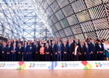 Líderes de la UE y la CELAC durante la cumbre en Bruselas. - Dario Pignatelli/European Counci / Dpa