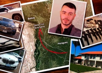 La búsqueda de Sebastián Marset en Bolivia ya dejó varias detenciones, incautaciones y descubrimientos. | Imagen: Última Hora