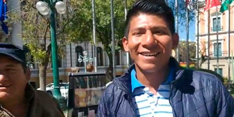 El dirigente de la Adepcoca paralela, Arnold Alanez