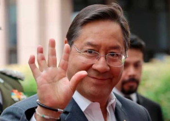 El presidente de Bolivia, Luis Arce (EFE/EPA/JULIEN WARNAND)