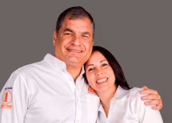 Rafael Correa / Luisa Gonzáles | Foto: Ecuador Comunicación